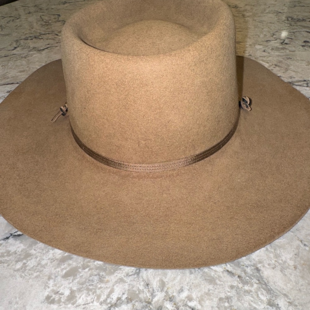 Rare Akubra Fur Felt Hat - Aussie Snowy River Style, Brown, Vintage Y2K